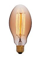 Лампа накаливания Ретро Sun Lumen Vintage ST64 19F2 40Вт E27 золотая картинка 